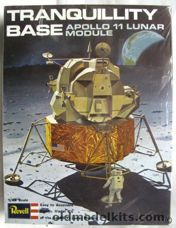 Revell 1/48 Tranquillity Base Apollo 11 Eagle Lunar Module, H1861 plastic model kit